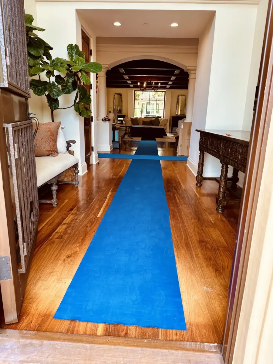Floor protection runners