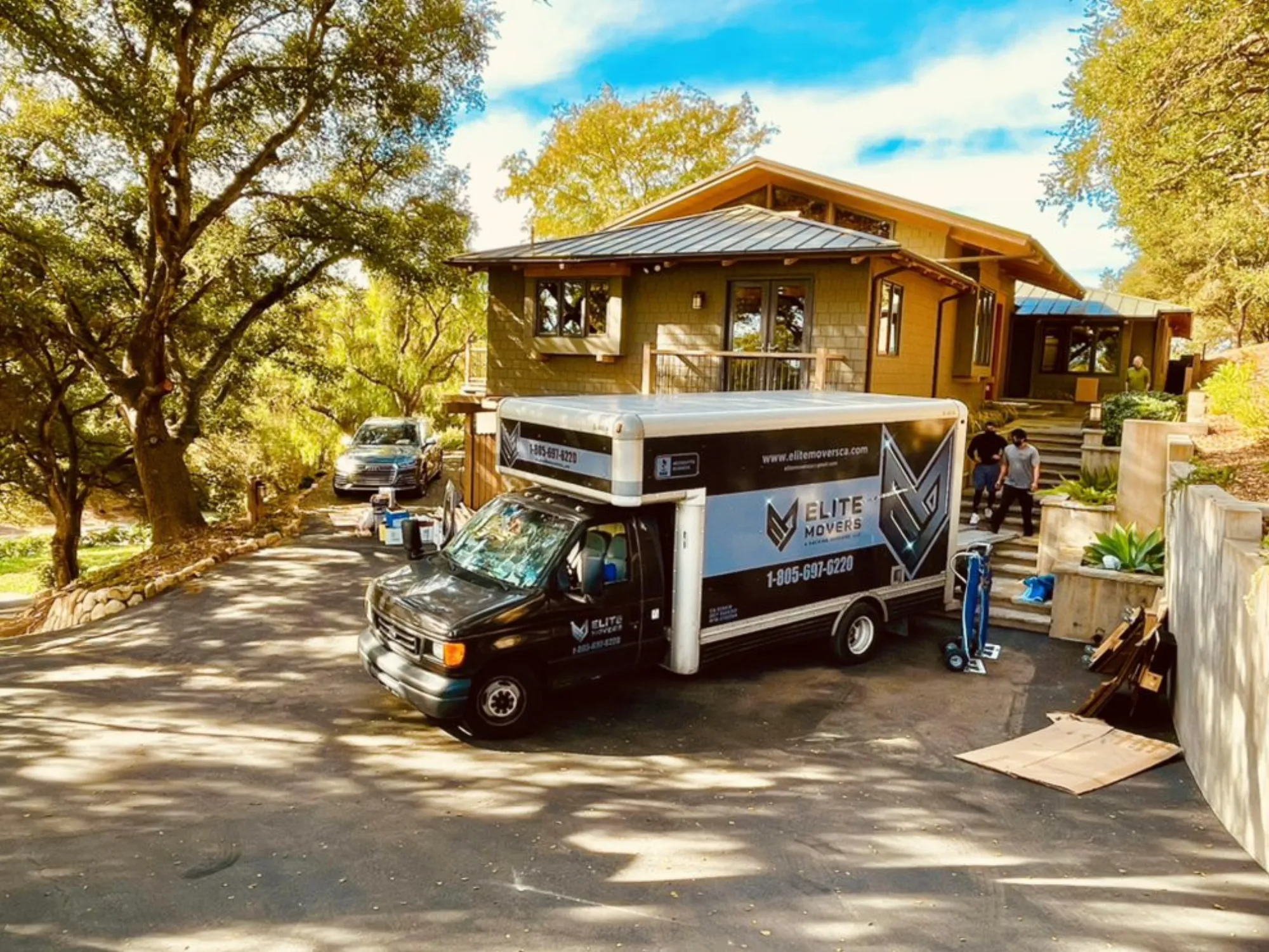 Elite Movers truck - Ventura, CA